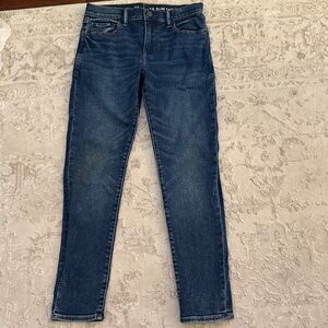 GAP Girl’s Skinny Jeans in Dark Blue Wash